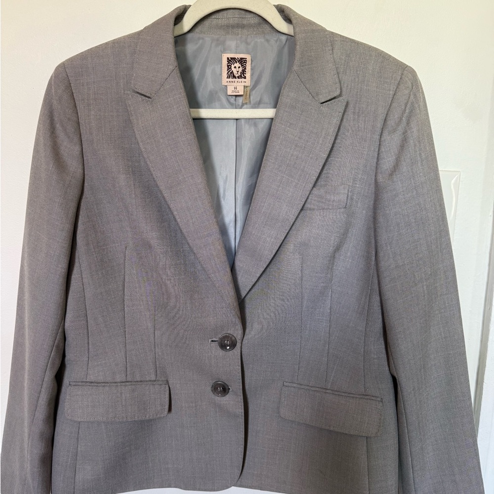 Anne Klein Gray Blazer